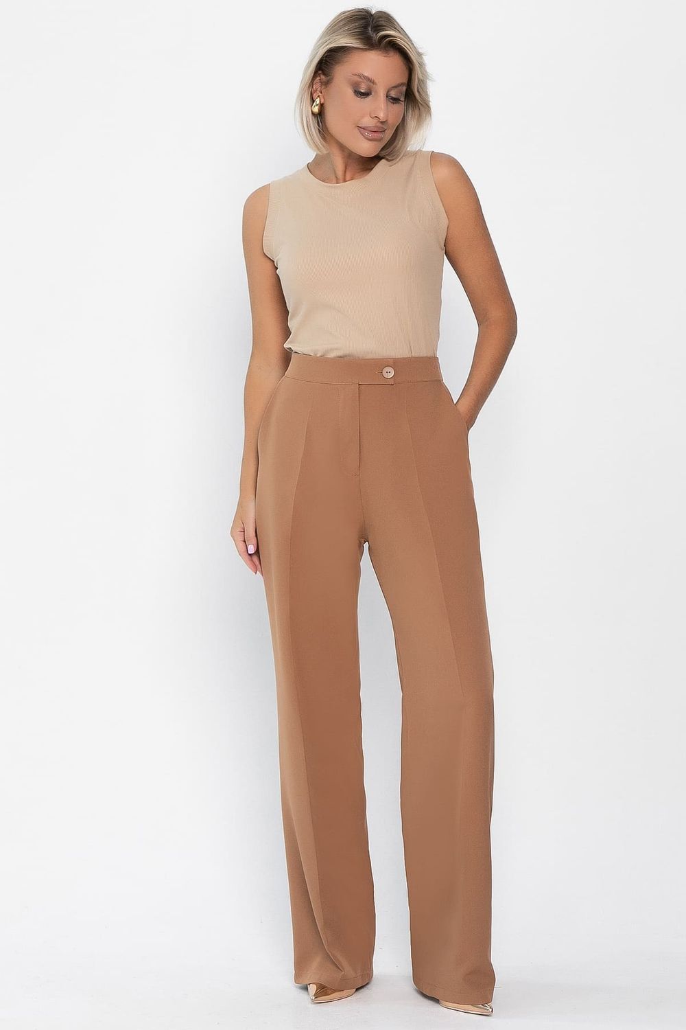 Брюки Брайн (корица) Б14106-33М LT Collection