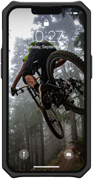 Чехол Uag Monarch для iPhone 13 6.1" чёрный (Kevlar-Black) 113171113940