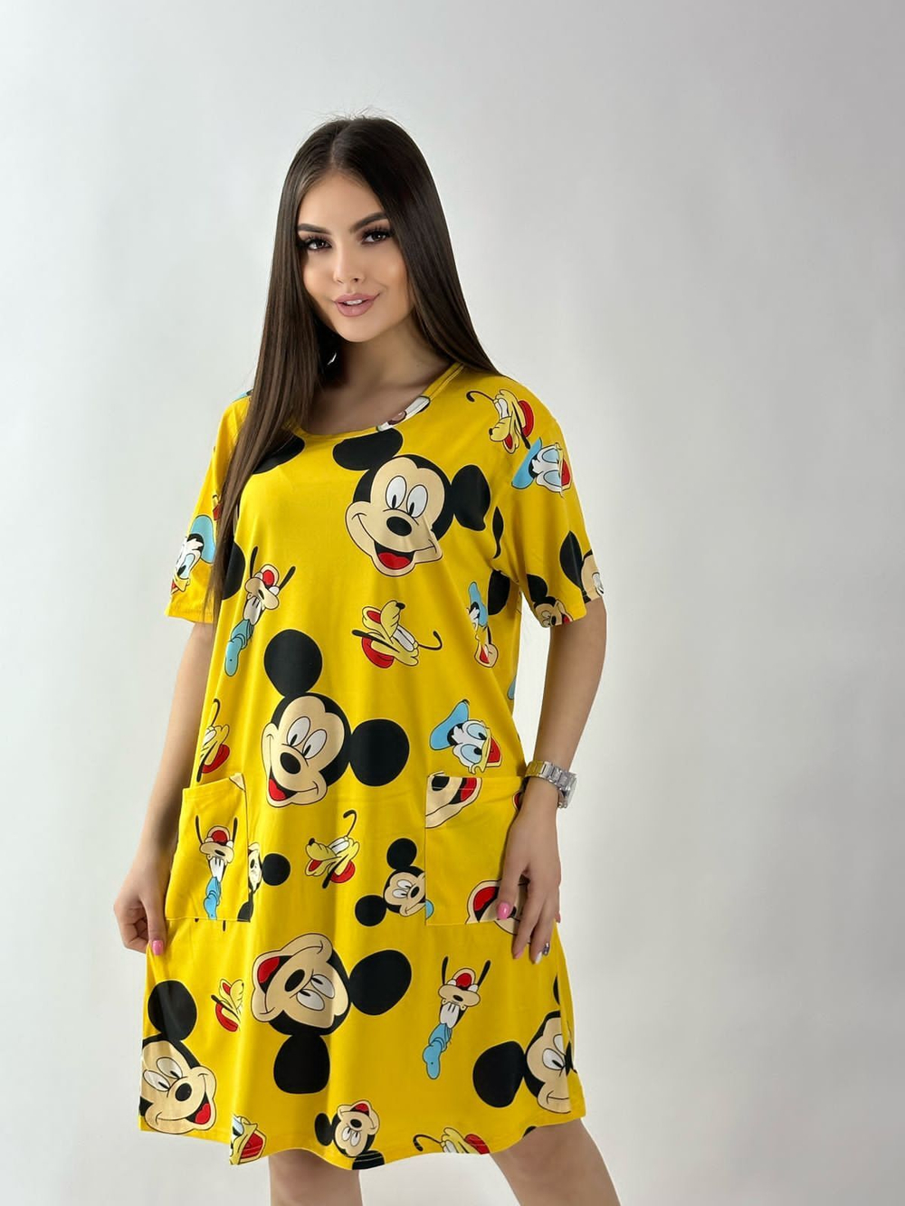 Туника Мультик с карманом 3684632