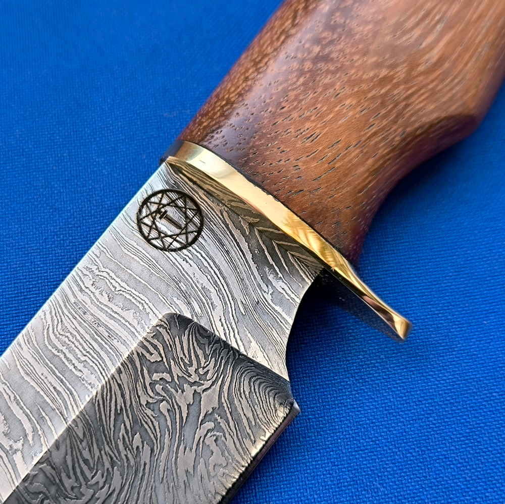 Нож Лесник Дамаск, Ворсма