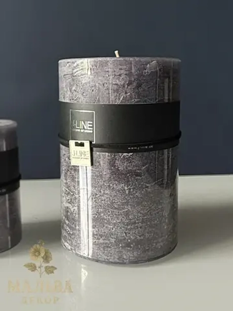 Свеча декоративная "Гранит" 7х10 см малая