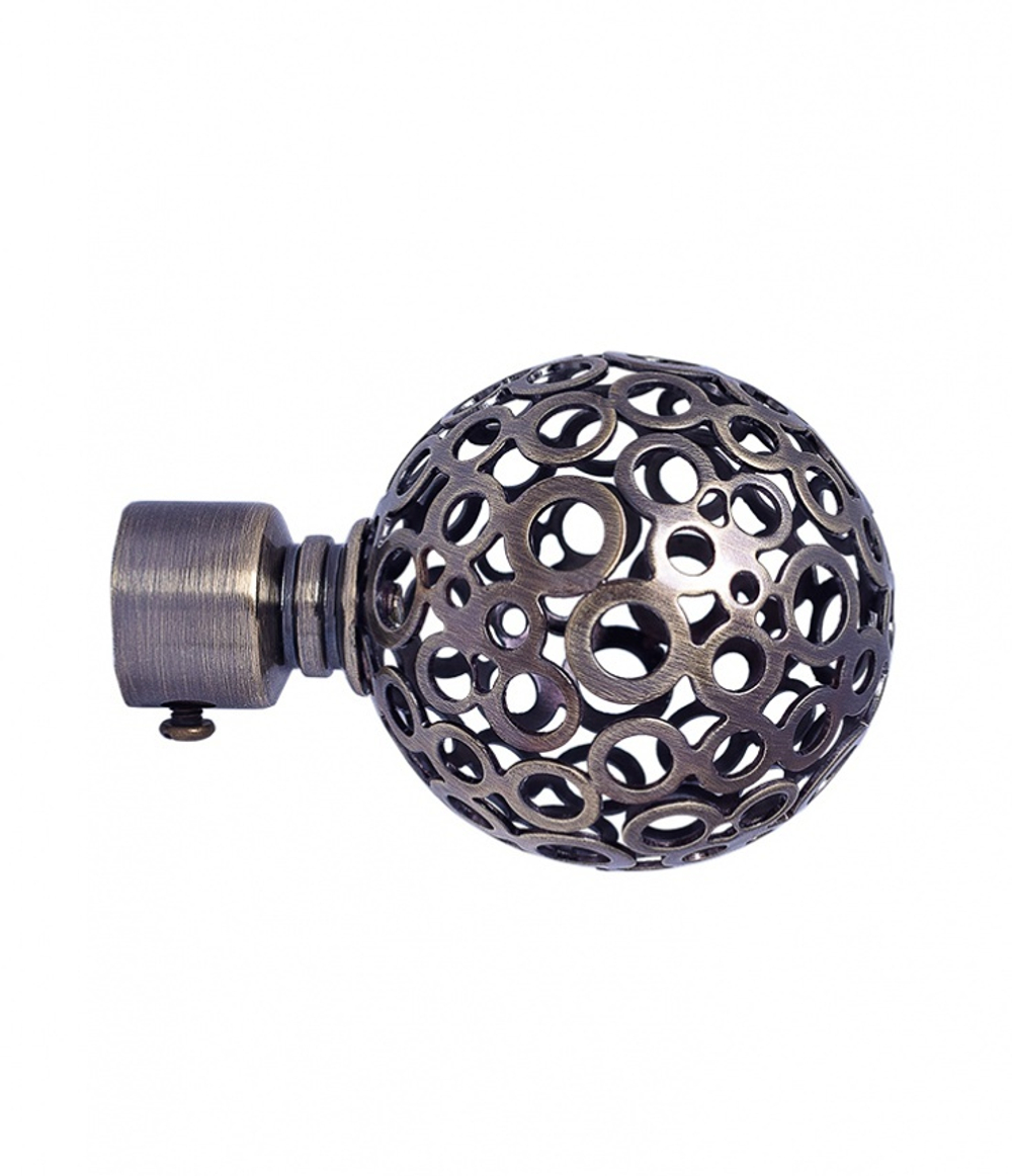 Наконечник для кованного карниза Ажур D 16/19