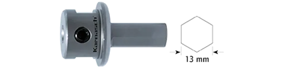 Коронка с твердосплавными напайками Karnasch Power-Max 55 Ø14×55 мм, арт. 20.1141A-014