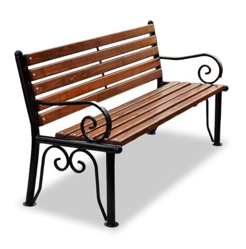 Скамейка стальная «Узоры»