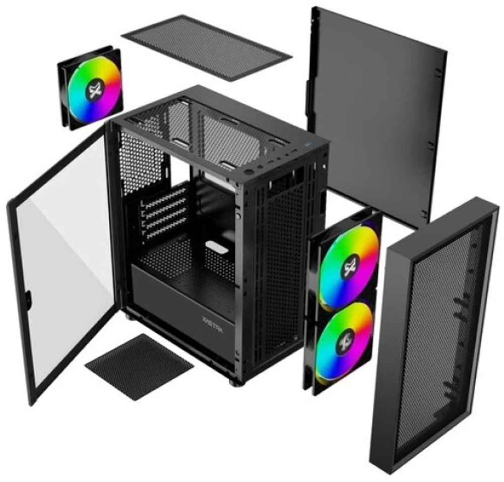 Корпус mATX Xastra A305M 3ARGB