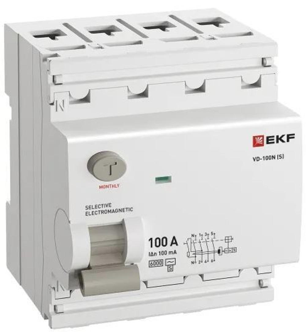 УЗО  EKF E1046MS100100
