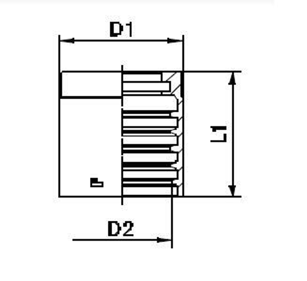 Муфта DN 10 4SP