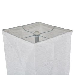 UML-T400 2хE27 WHITE Торшер напольный под две лампы E27. 2х60W. Механический выключатель. Белый. ТМ Uniel