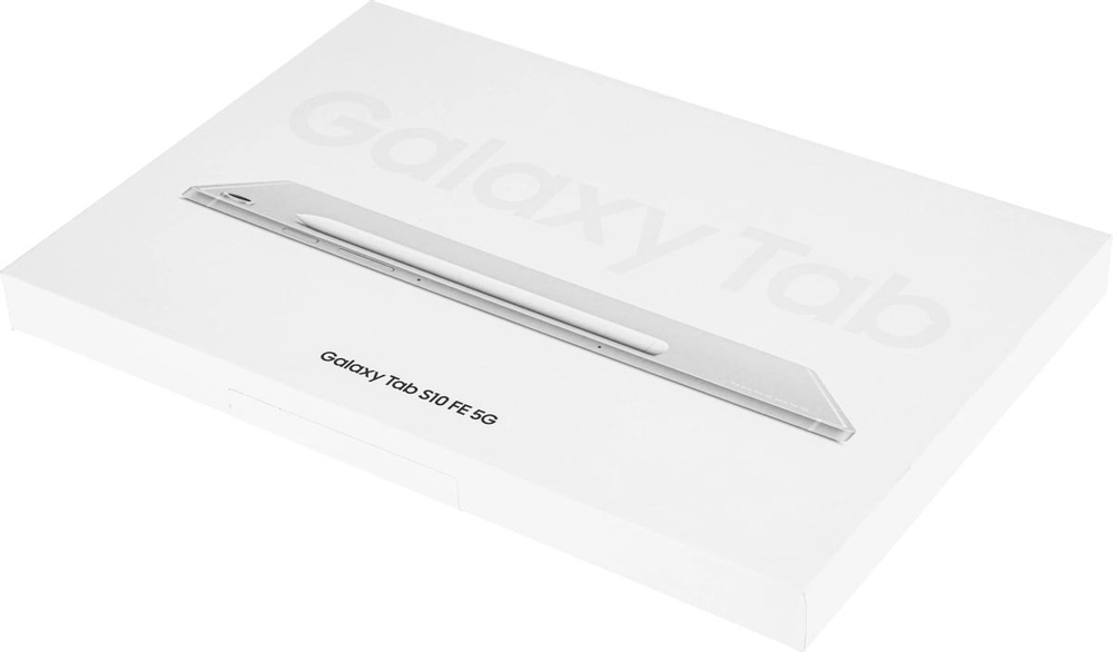 10.9" Планшет Samsung Galaxy Tab S10 FE SM-X526B 12/256 GB 1580 5G, 2304 x 1440, 90Гц, Android 15, со стилусом, серебристый [sm-x526bzspcau]