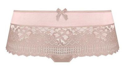 Трусы-шорты Melody из эластичного кружева (Размер: 44) (Цвет: грязно-розовый)