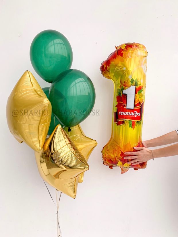 Воздушные шары на 1 сентября №1/15