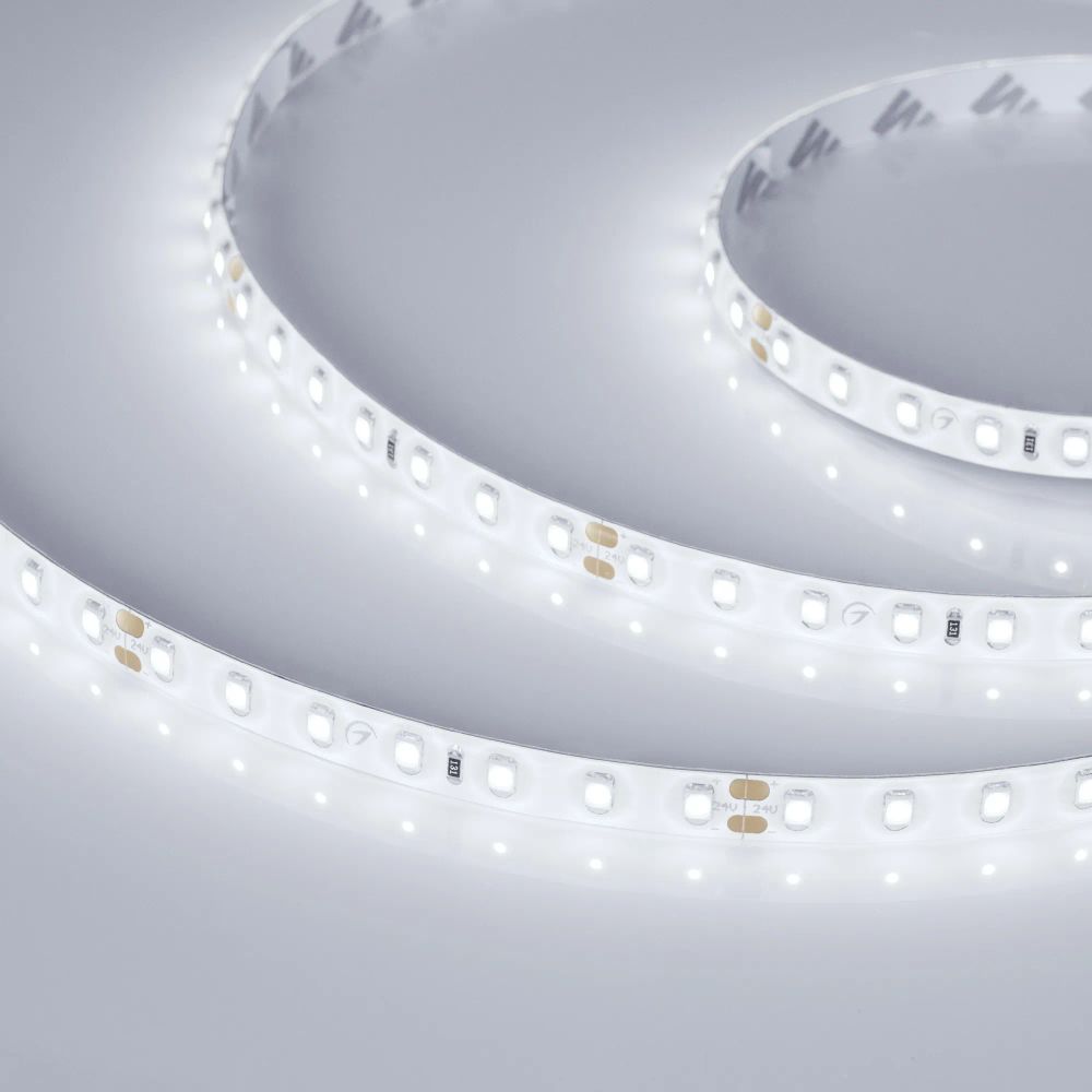Светодиодная лента герметичная RTW-SE-A98-8mm 24V White6000 (10 W/m, IP65, 2835, 5m) (Arlight, 10 Вт/м, IP65) 021875(2)