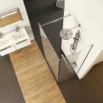 Душевое ограждение Ravak WALK-IN CORNER 120x80 стекло прозрачное/профиль черный