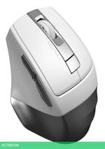 Мышь A4Tech Fstyler FG35 серебристый/белый