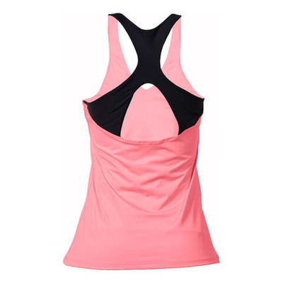 Женская теннисная майка Black Crown Tank Top Women - Coral, Black