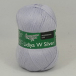 Семеновская Пряжа "Лидия Silver ЧШ" 100% имп. меринос 1613м/100гр