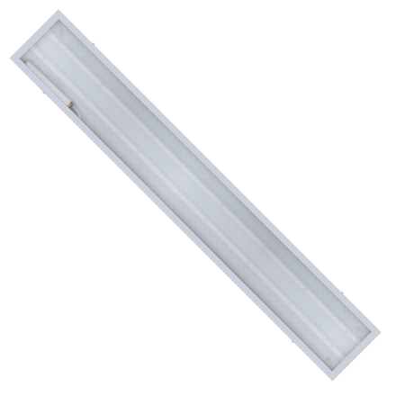 ULP-Q105 18120-45W-NW WHITE Светильник светодиодный потолочный универсальный. Белый свет 4000K. Рассеиватель ПРИЗМА. Встроенный и-п. Корпус белый. ТМ Volpe.