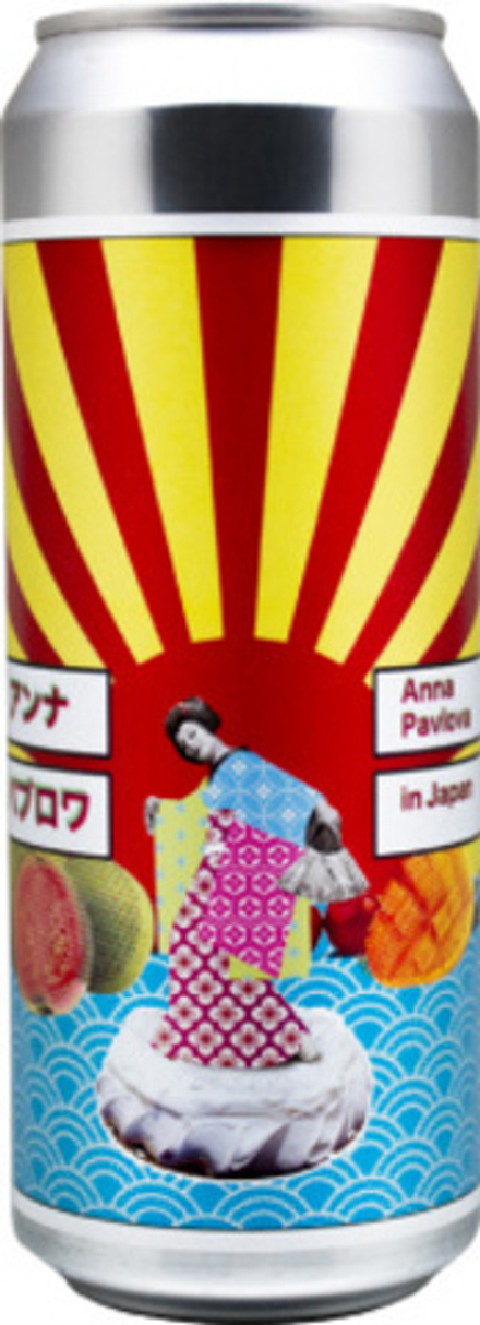 Пиво Блэк Кэт Анна Павлова Ин Джэпан / Black Cat Anna Pavlova In Japan 0.45 - банка