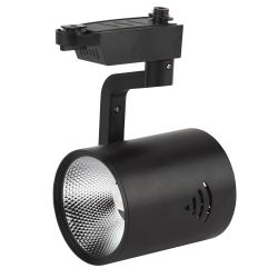 Трековый светильник однофазный ЭРА TR1 - 30 BK светодиодный COB 30Вт 4000Л 2100Лм черный