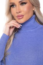 Водолазка Зимняя история (джинс) Б14538-20М LT Collection