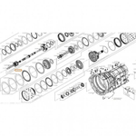 Фрикционный диск 8HP70.FRP02