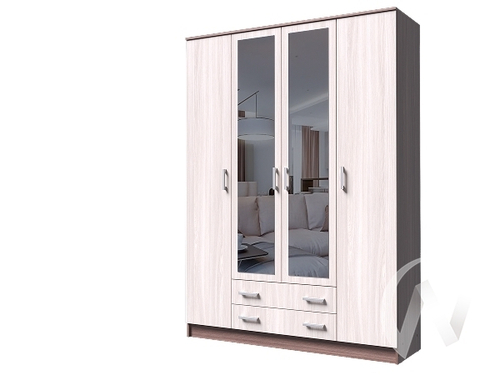 Шкаф ЛДСП (З) Квадро (ясень шимо)