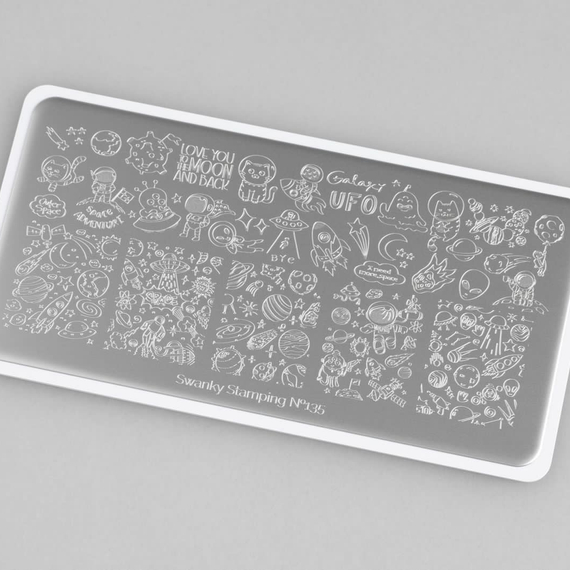 Пластина Swanky Stamping №135