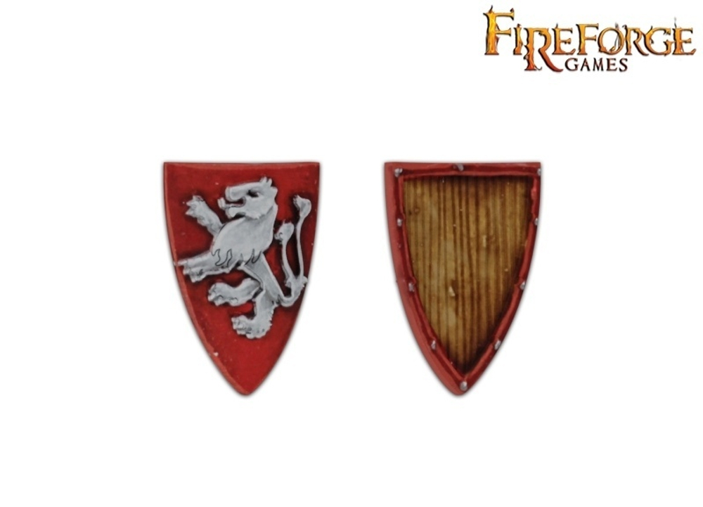 Lion Rampant Shields (12pcs.)