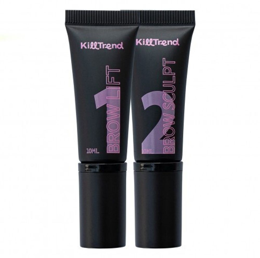 Набор составов для ламинирования бровей (2*10ml ) KillTrend