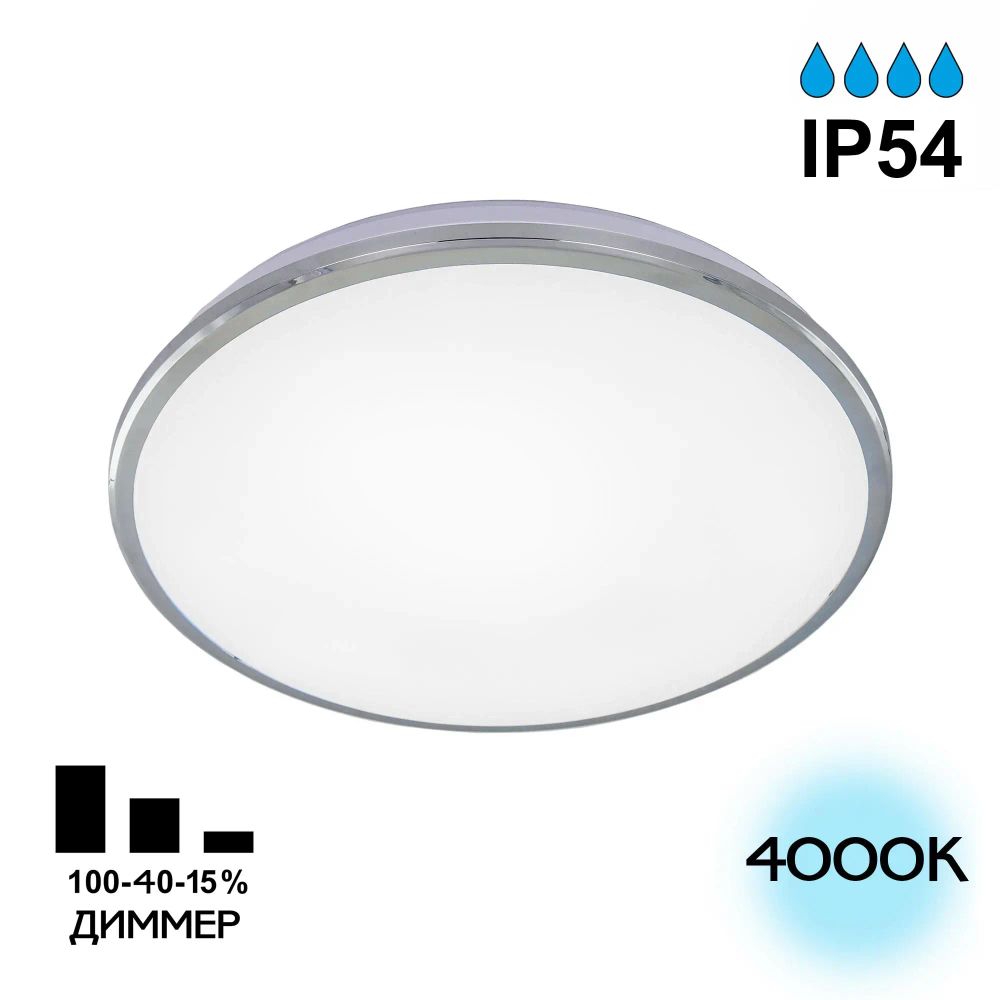 Citilux Луна CL702301N LED Светильник с диммером Хром