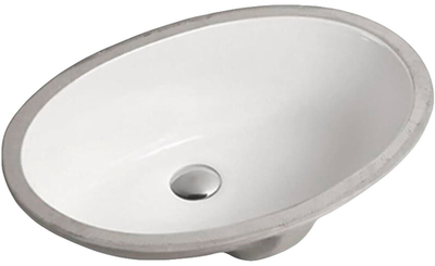 Раковина Gid Yj839 71154 встаиваемая снизу белая 56x42x19