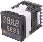 TK4S-14CR 100-240 VAC Температурный контроллер, DIN 48х48 мм, 1 аварийный выход, выход 1: токовый или ТТР, выход 2: релейный контакт, 100-24
