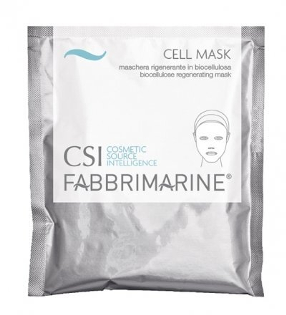 FABBRIMARINE Клеточная маска с ДНК растений (биоцеллюлозная) линия «Источник долголетия» CSI Cell mask 8 мл