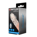 Прозрачная насадка на пенис 7см Pretty Love Jeremy BI-026249-1