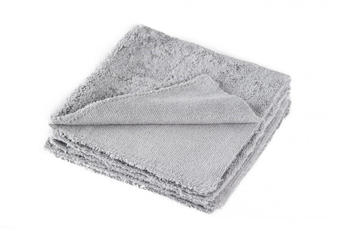 Glosswork Edgeless 380 Microfiber towel микрофибровое полотенце короткий/длиный ворс, цвет серый