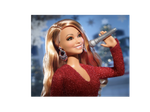 Кукла Barbie Signature, коллекционная коллекция Мэрайи Кэри в красном блестящем платье с серебристыми аксессуарами