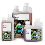 Органоминеральное удобрение SIMPLEX Terra Vega, три бутылки разного объема