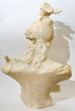 Бюст «Афина» Мрамор, резьба, шлифовка,   XIX век, 64х44х20 см