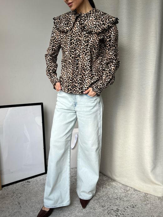 Хлопковая блузка Les Coyotes, М