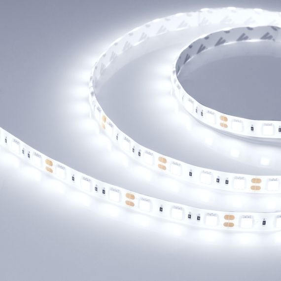 Светодиодная лента Arlight 14,4W/m 60LED/m 5060SMD холодный белый 5M 016845(1)