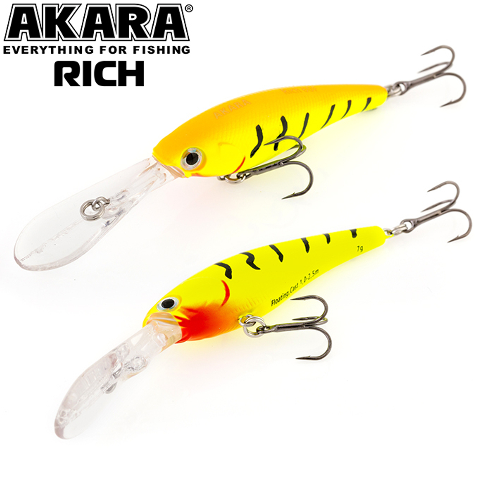 Воблер Akara Rich 60F 7,0 гр. (1/4 oz 2,4 in) A87