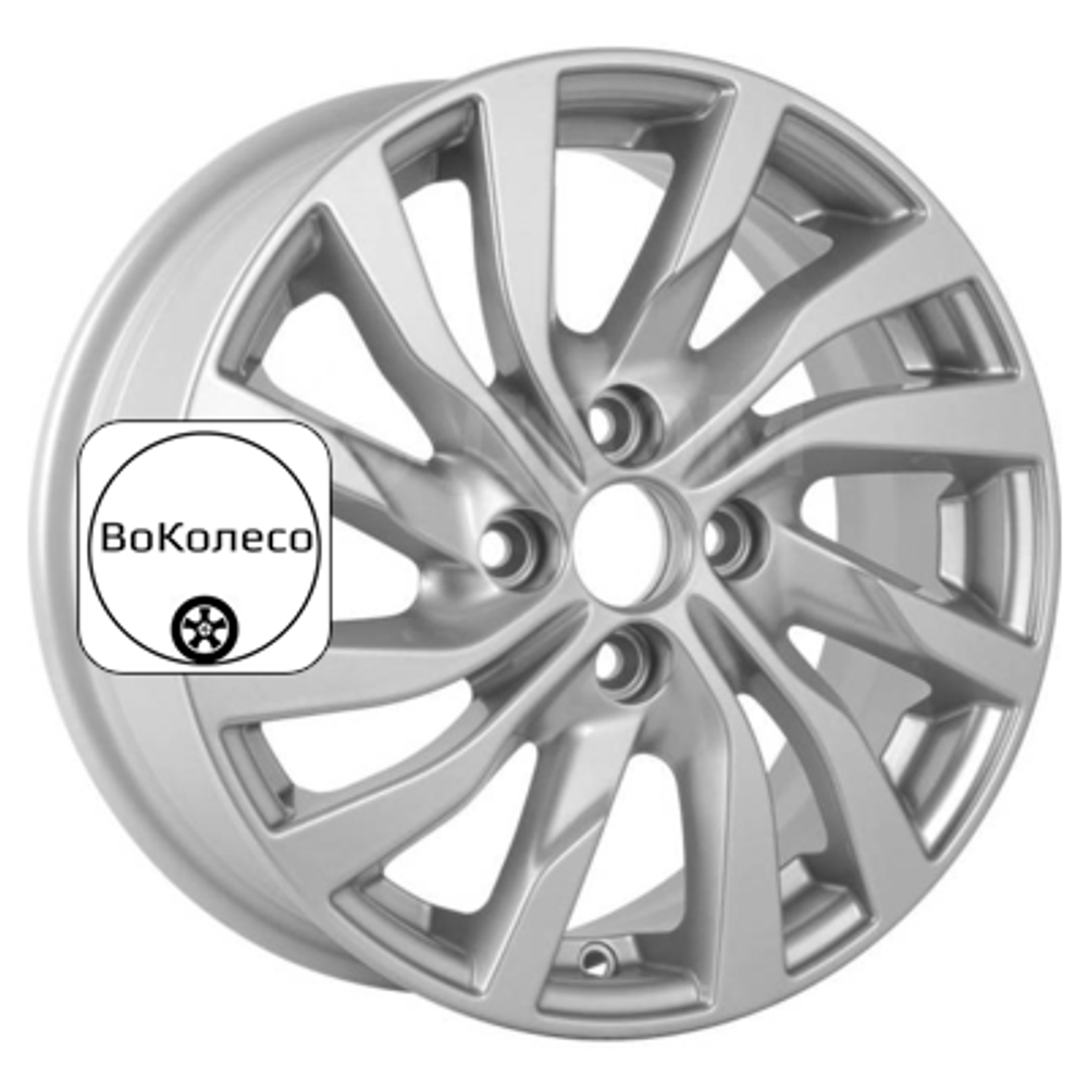 6x15/4x100 ET40 D60,1 КС882 Сильвер K&K