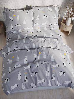 Наволочка комплект 2шт поплин Сказка "Локи" 70x70 см на молнии