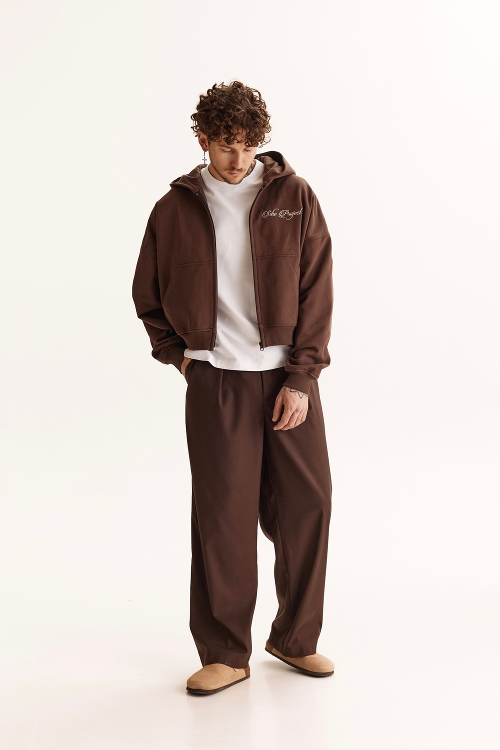 ZIP-HOODIE SDW Uniform - Brown