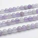 Аметист лавандовый, диаметр около 5,8-5,9 мм, цена за 34-35 шт (1/2 нити)