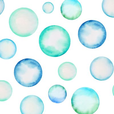 акварельные шары 2