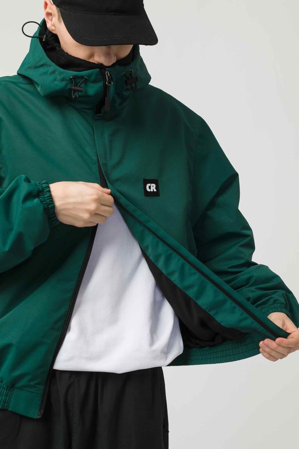 Ветровка Break Wide Зеленая Темная - фото 7