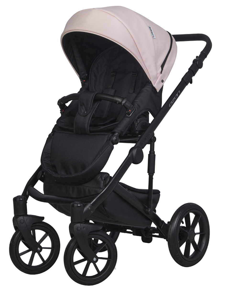 Детская коляска Riko Basic Ozon Pastel 3 в 1 01 светло-розовый