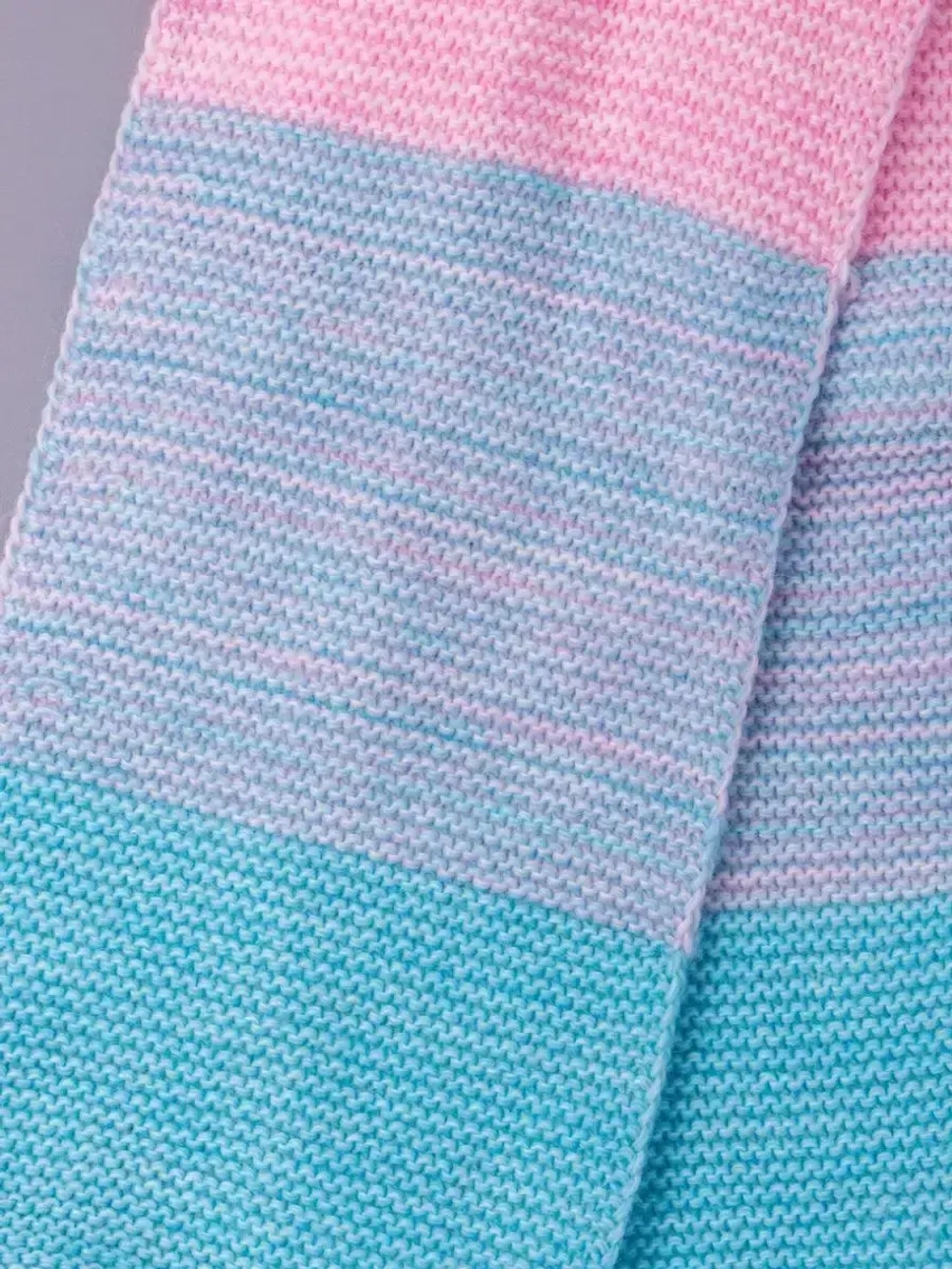 Шапка детская зимняя вязаная и шарф