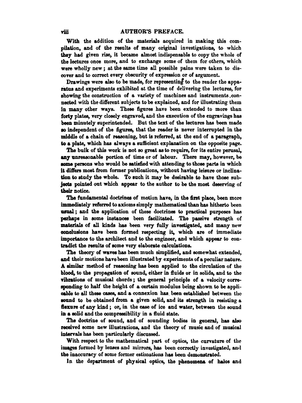 A course of lectures on natural philosophy and the mechanical arts | Young Thomas